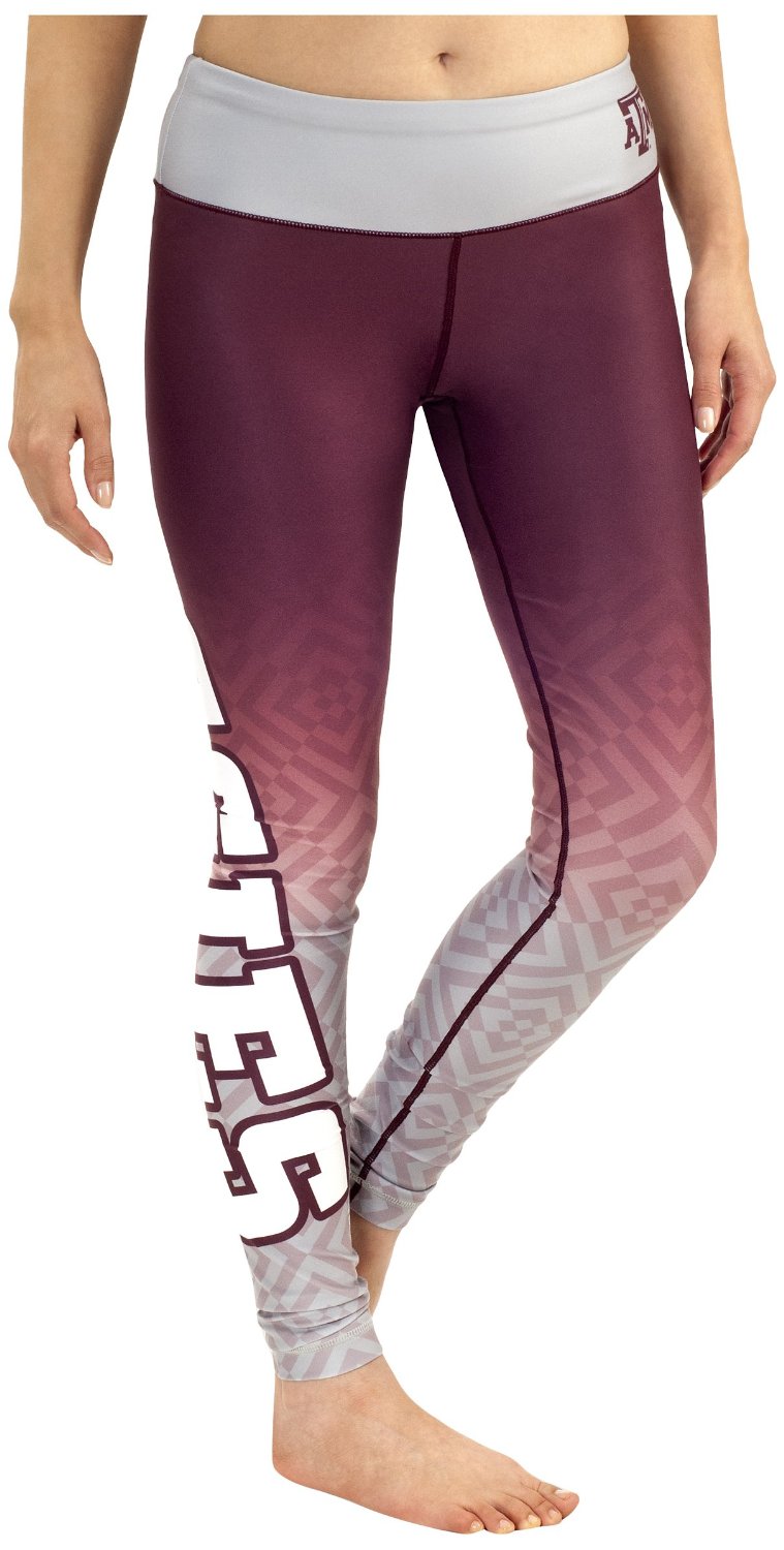 FOCO NCAA Texas A&M Aggies Gradient Print Leggings Women's Extra Large