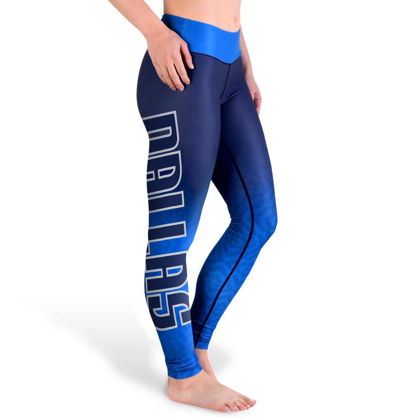 FOCO NBA Dallas Mavericks Gradient Print Leggings Women's Large