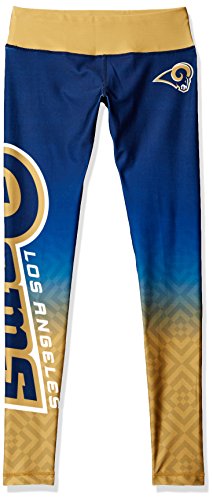 FOCO NFL Los Angeles Rams Gradient Print Leggings Women's Extra Large