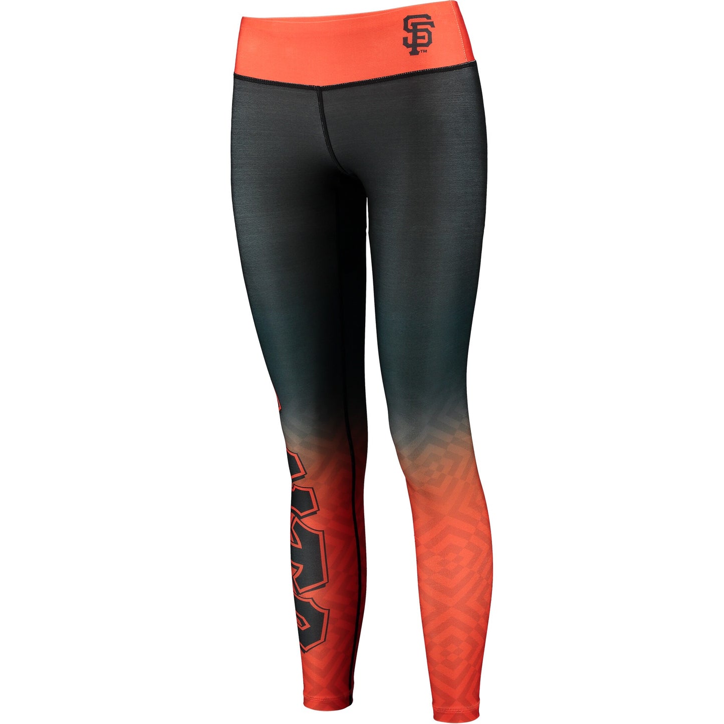FOCO MLB San Francisco Giants Gradient Print Leggings - Women's Extra Large