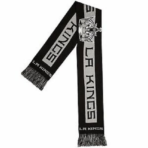 FOCO NHL Los Angeles Kings Gray Big Logo Scarf 66"