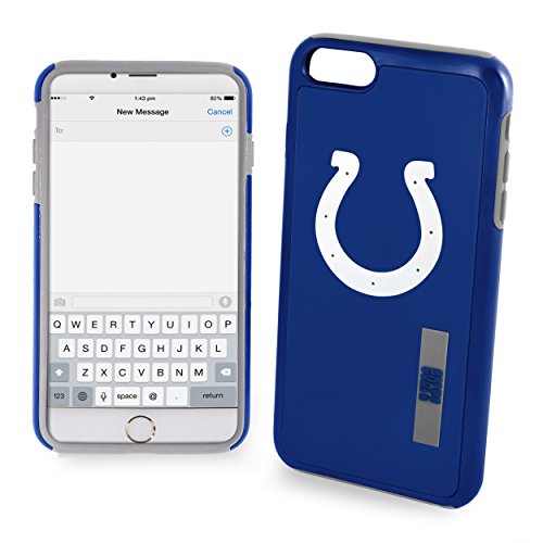 FOCO NFL Indianapolis Colts Dual Hybrid for iPhone SE (2022, 20), 8, 7, 6S, 6 (4.7")