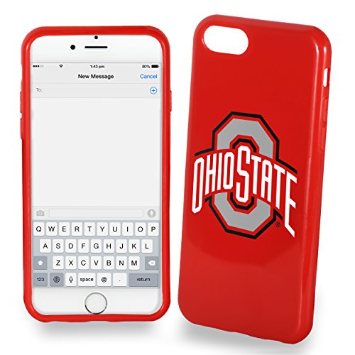 FOCO NCAA Ohio St. Buckeyes Soft for iPhone SE (2022), (20), 8, 7 (4.7")