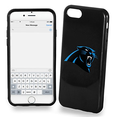 FOCO NFL Carolina Panthers Soft Case For iPhone SE (2022), (20) 8, 7 (4.7")