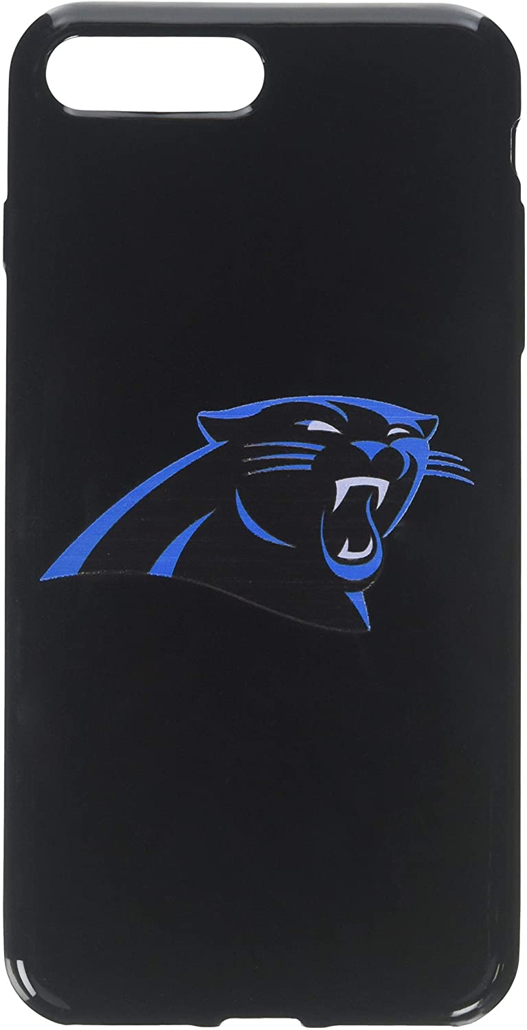 FOCO NFL Carolina Panthers Soft Case for iPhone 8 plus, 7 Plus (5.5")