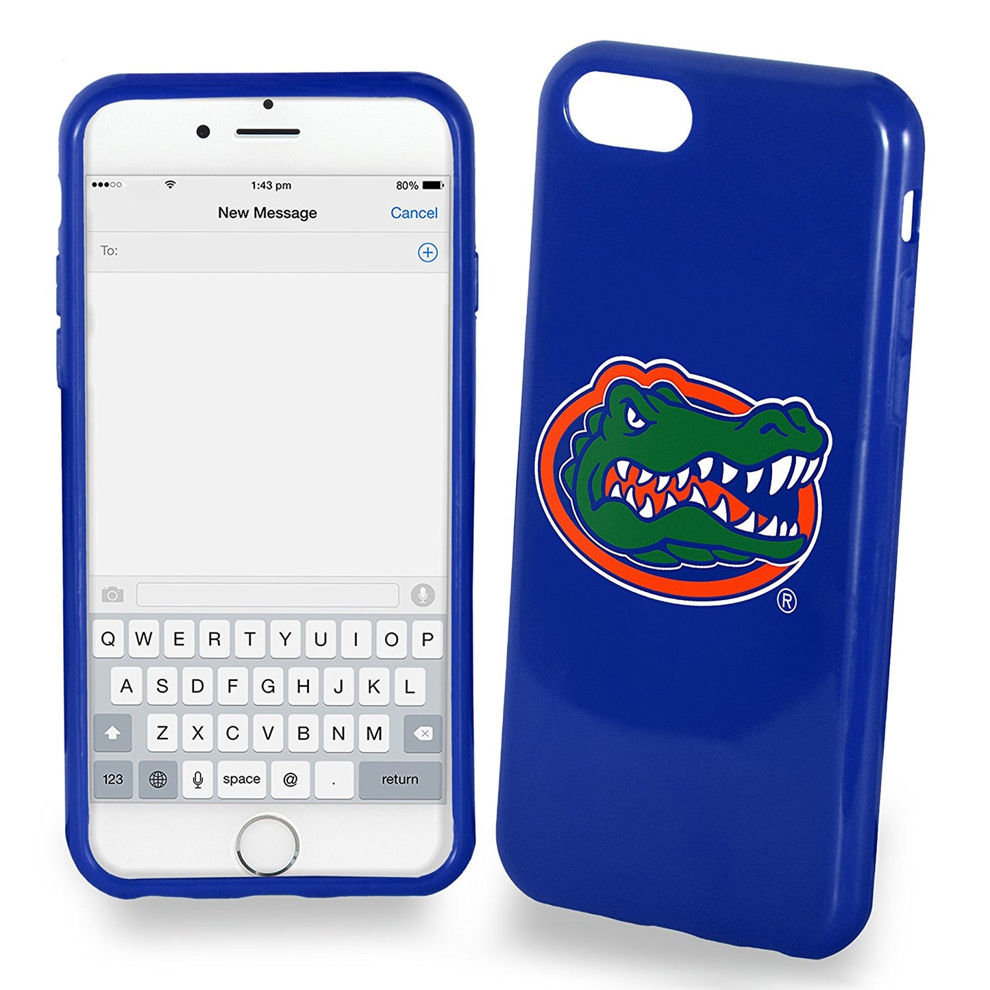 FOCO NCAA Florida Gators Soft Case iPhone SE (2022), (20), 8, 7 (4.7")