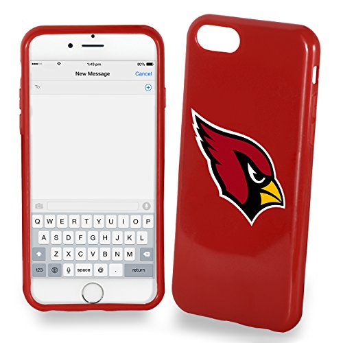 FOCO NFL Arizona Cardinals Soft Case for iPhone (2022), (2020), 8, 7 (4.7")