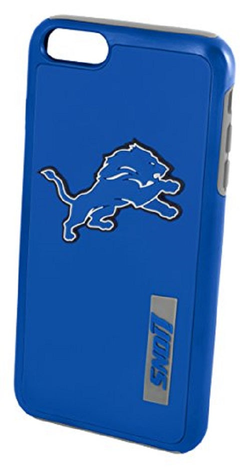 FOCO NFL Detroit Lions Hybrid Case for iPhone 8+, 7+, 6S+, 6+ (5.5")