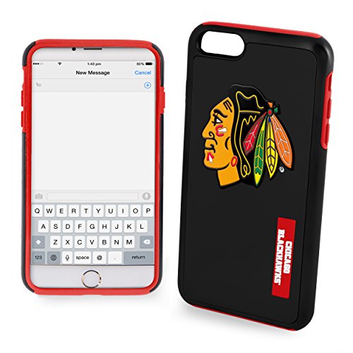 FOCO NHL Chicago Blackhawks Hybrid For iPhone SE 2022, 2020, 8 ,7, 6 & 6S (4.7")