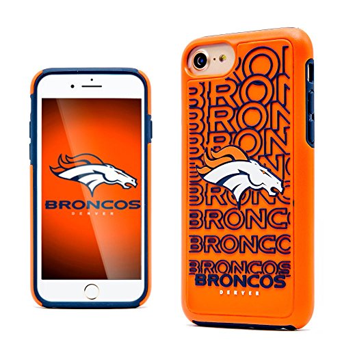 FOCO NFL Denver Broncos Repeat Case for iPhone SE SE (2020-22), 8, 7, 6 & 6S (4.7")