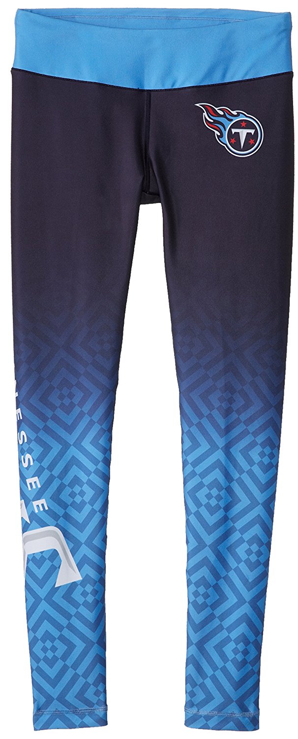 Tennessee Titans Gradient Print Legging - Womens Small