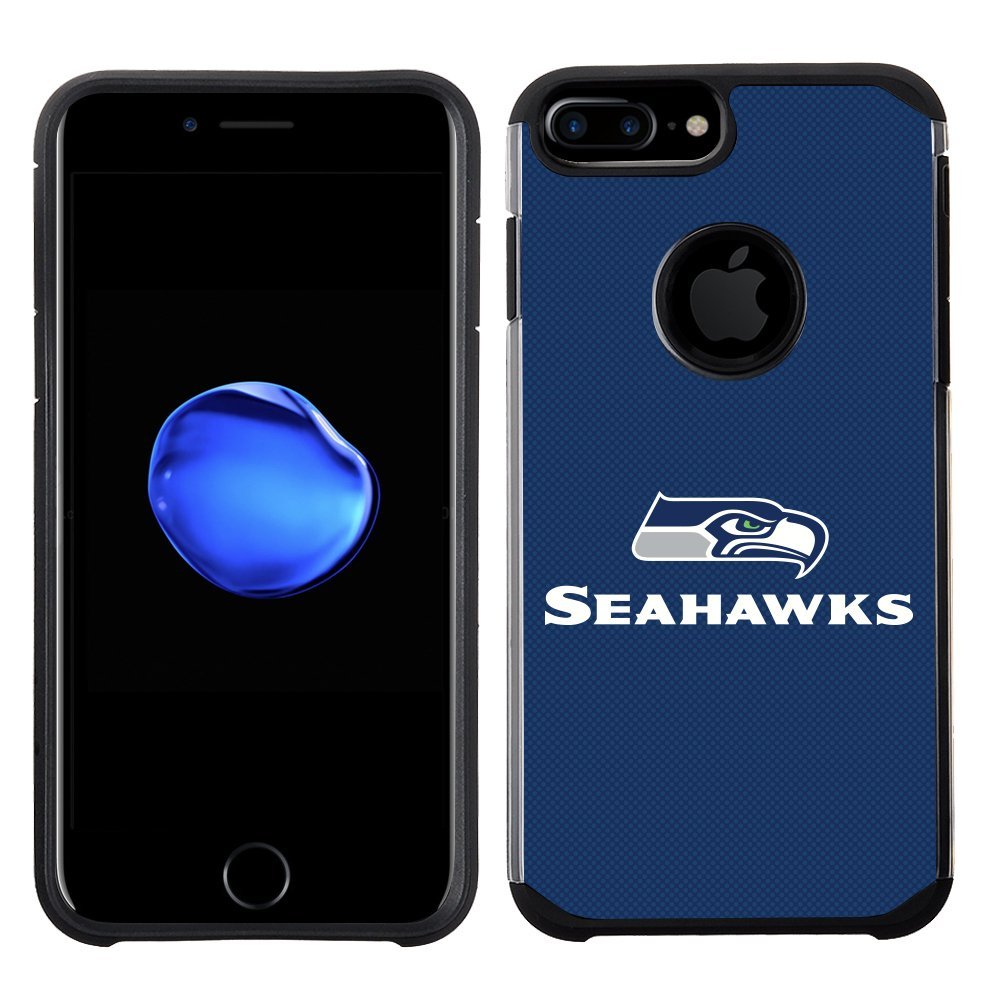 PBG NFL Seattle Seahawks Textured Case for iPhone 8+/7+/6+/6s+
