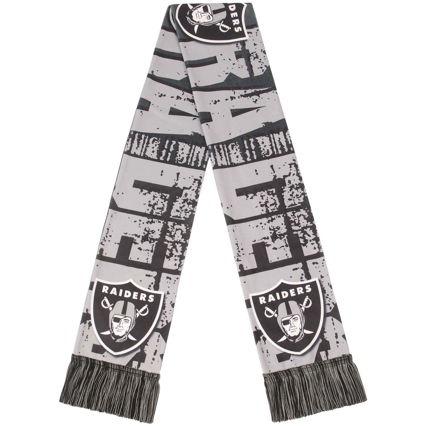 FOCO NFL Las Vegas Raiders Printed Big Logo Scarf