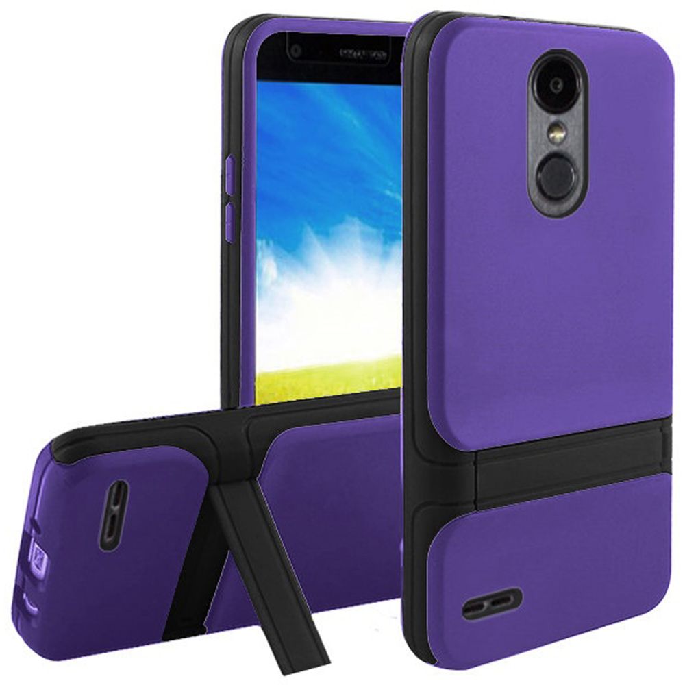 GSA TPU With Kickstand Case For LG Aristo 2, 3, 3+, Egypt Purple
