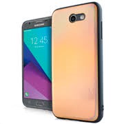 GSA Iridescent Candy Case For Samsung Galaxy J7 (2017), J7 Prime&  J727 Rose Gold