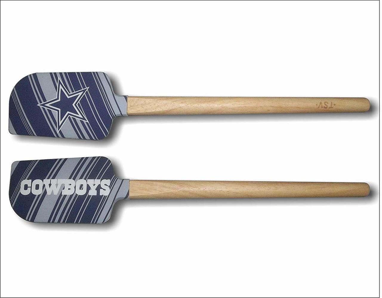 The Sports Vault NFL Dallas Cowboys Large Silicone Spatula