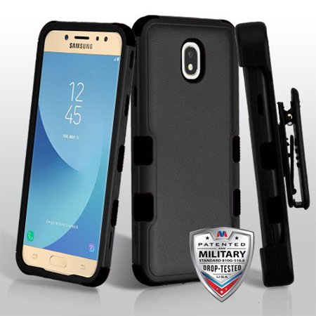Mybat Natural TUFF Hybrid Holster For Samsung Galaxy J7 (2018), J737 - Black