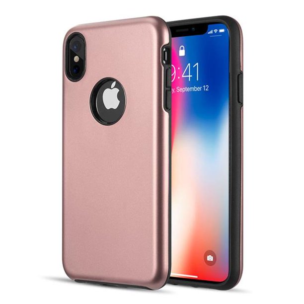 GSA Patrol Dual Hybrid Case For iPhone XS Max (6.5") - Rose Gold