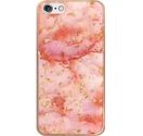 GSA Frozen Gold Glitter Marble Candy Case For iPhone 6 +, 6s + (5.5") Pink