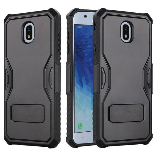 GSA Hybrid Kickstand Case For Samsung Galaxy J7 (2018), J737 - Black