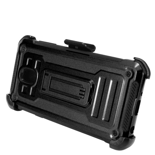 GSA Kickstand Hybrid Case Holster For Samsung Galaxy J7 (2018), J737 Black