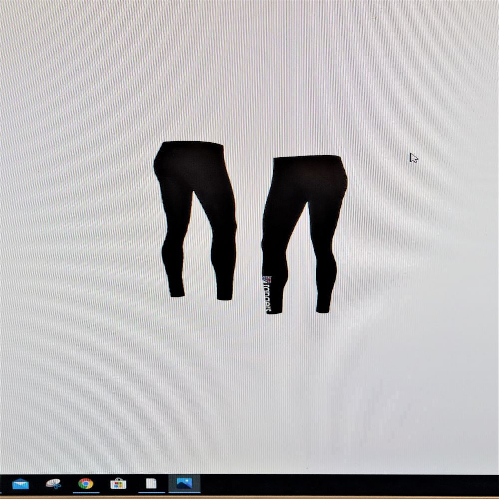 G-lll NHL New York Rangers Black Leggings with Team Name/Logo Medium