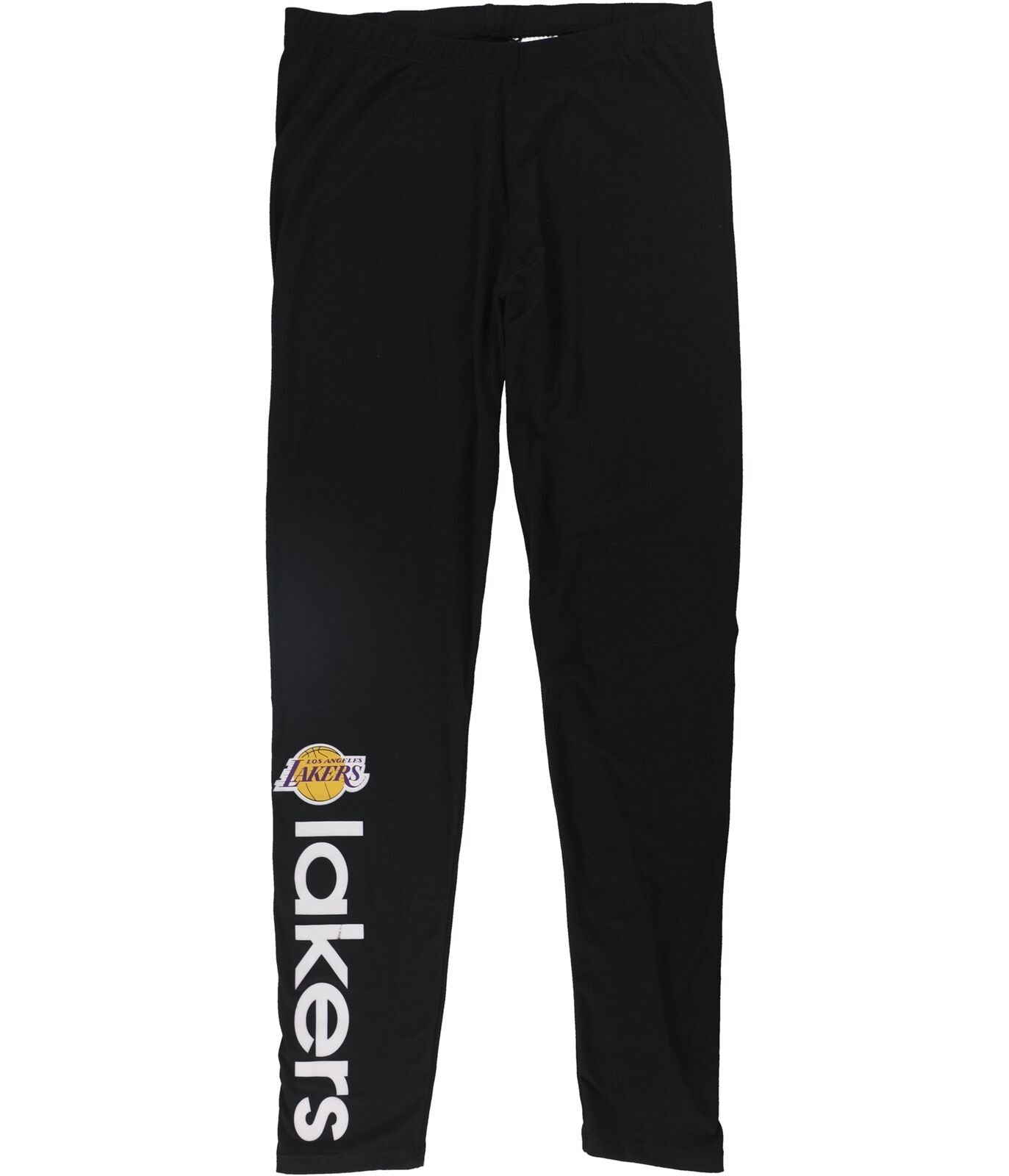 G-lll NBA Los Angeles Lakers Black Leggings with Team Name/Logo Small