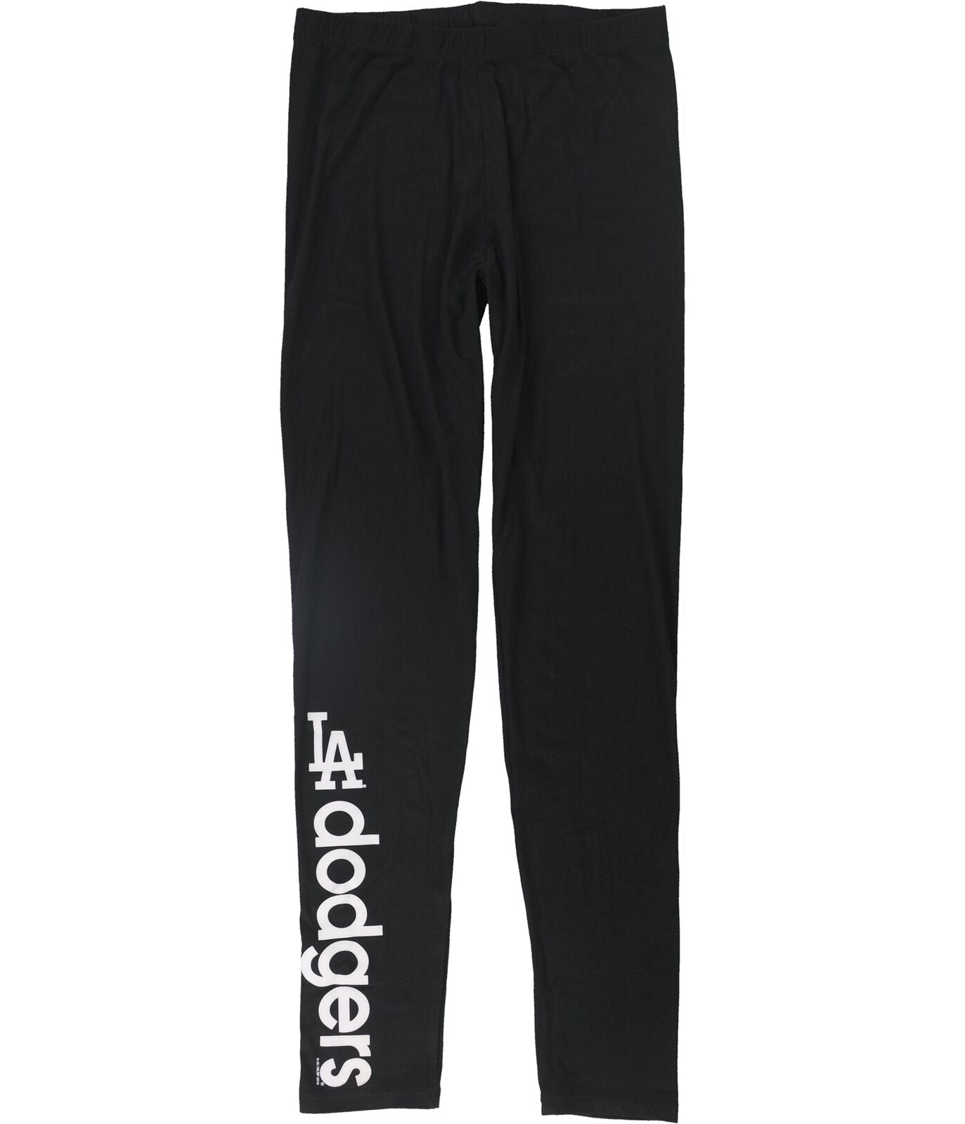 G-lll MLB Los Angeles Dodgers Black Leggings with Team Name/Logo Medium