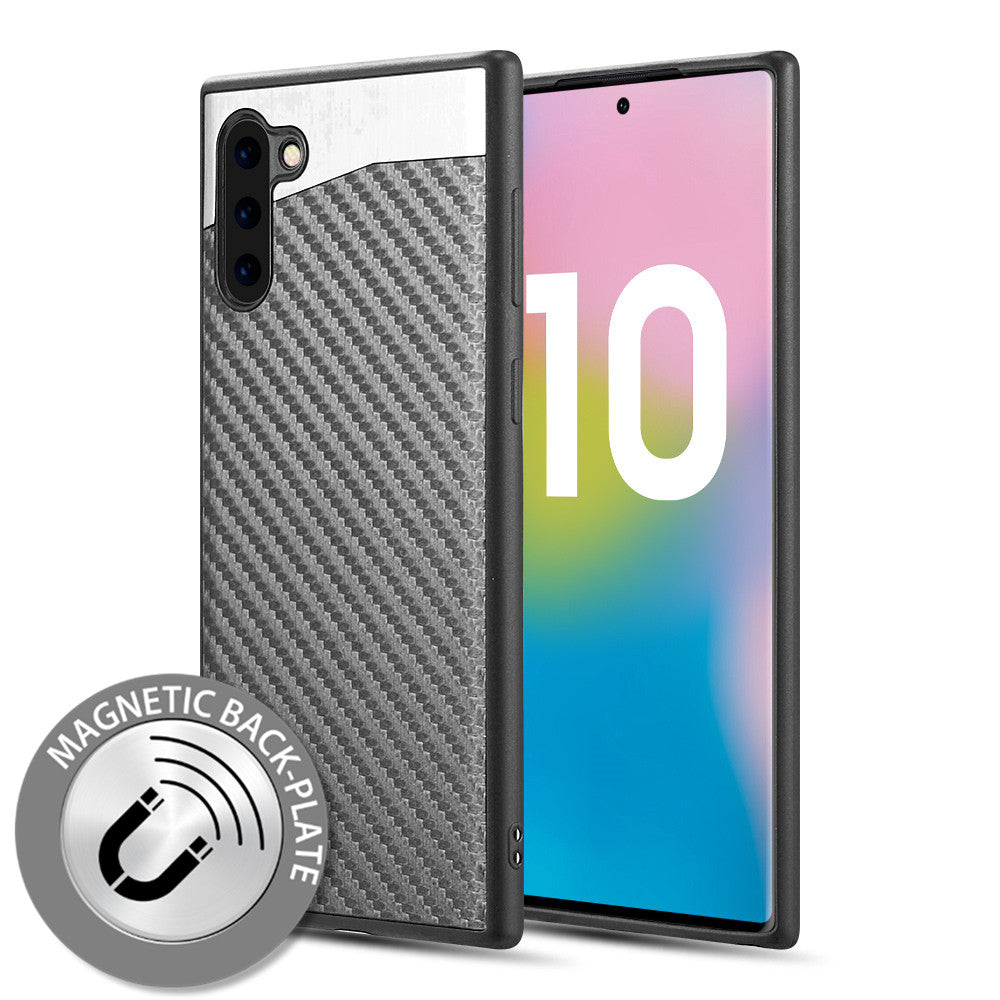 GSA Carbon Fiber Blade Candy Case for Samsung Galaxy Note 10 (6.3") - Black