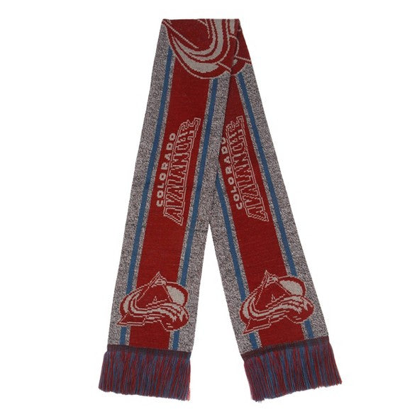 FOCO NHL Colorado Avalanche Gray Big Logo Scarf 66"