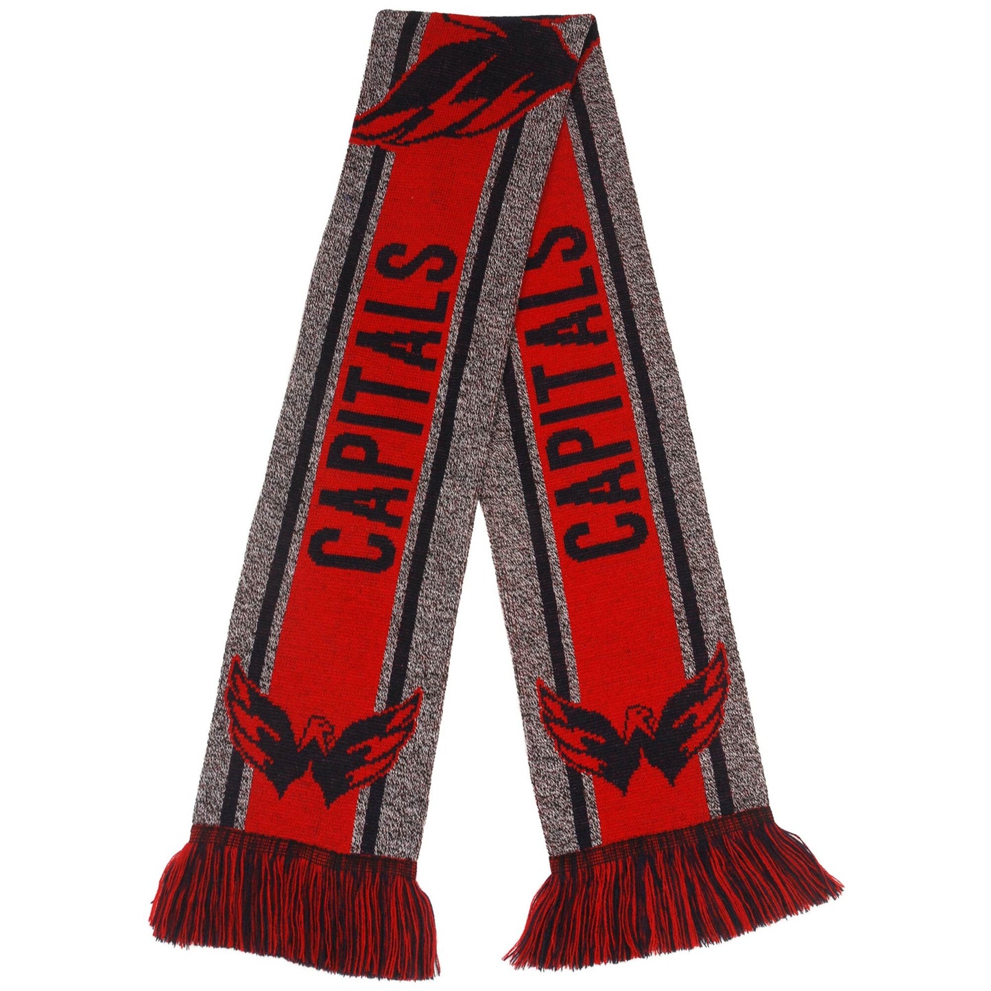 FOCO NHL Washington Capitals Gray Big Logo Scarf 66"