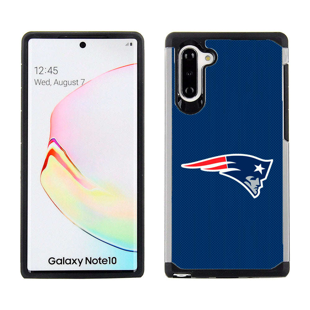 PBG NFL New England Patriots Textured Case for Samsung Galaxy Note 10