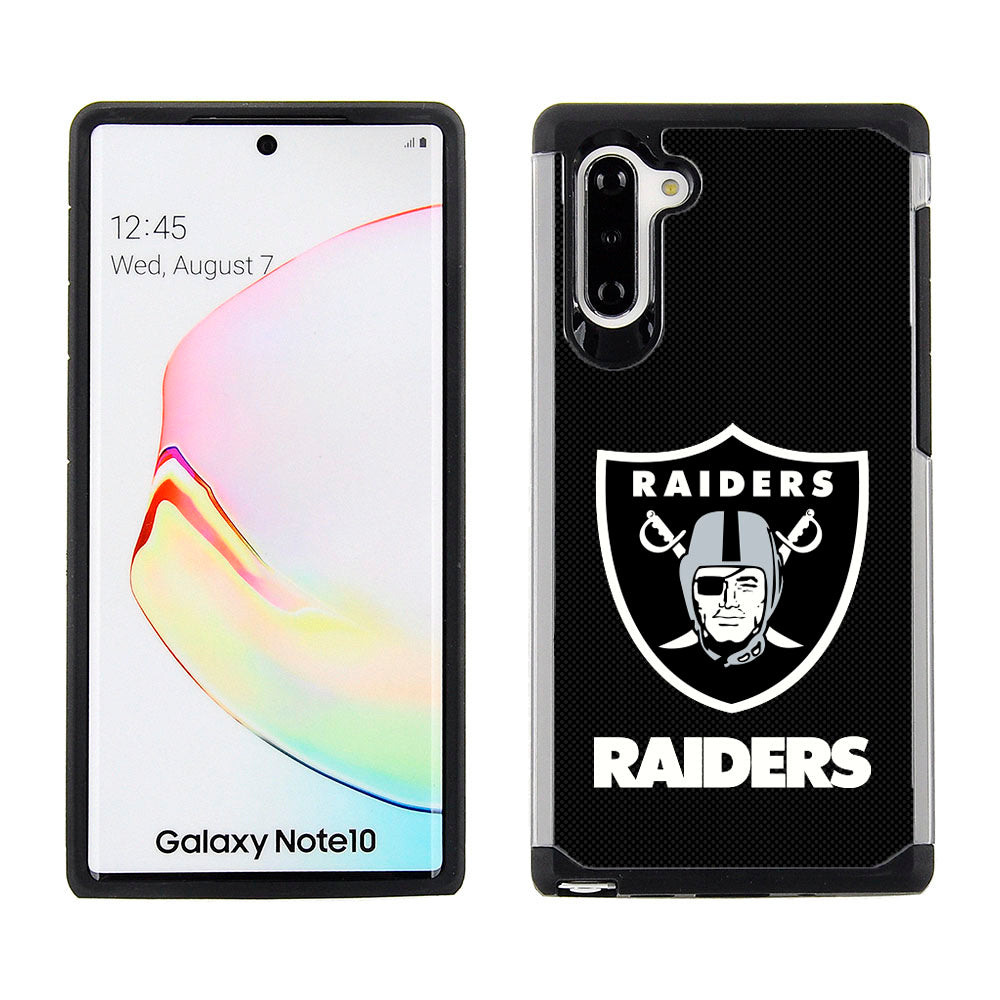 PBG NFL Las Vegas Raiders Textured Case for Samsung Galaxy Note 10