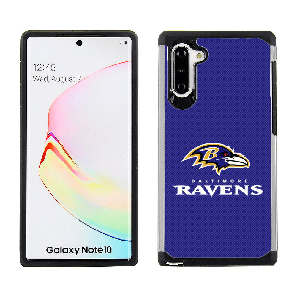 PBG NFL Baltimore Ravens Textured Case for Samsung Galaxy Note 10