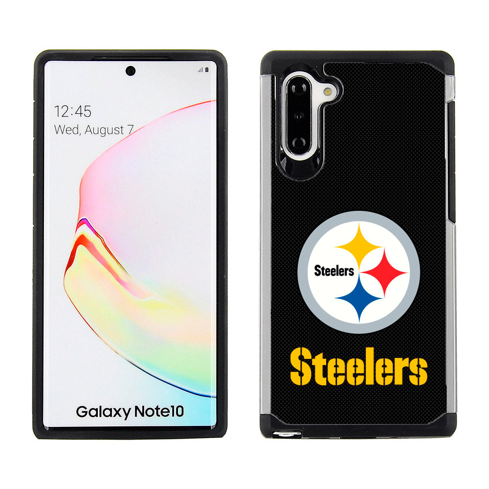 PBG NFL Pittsburgh Steelers Textured Case for Samsung Galaxy Note 10