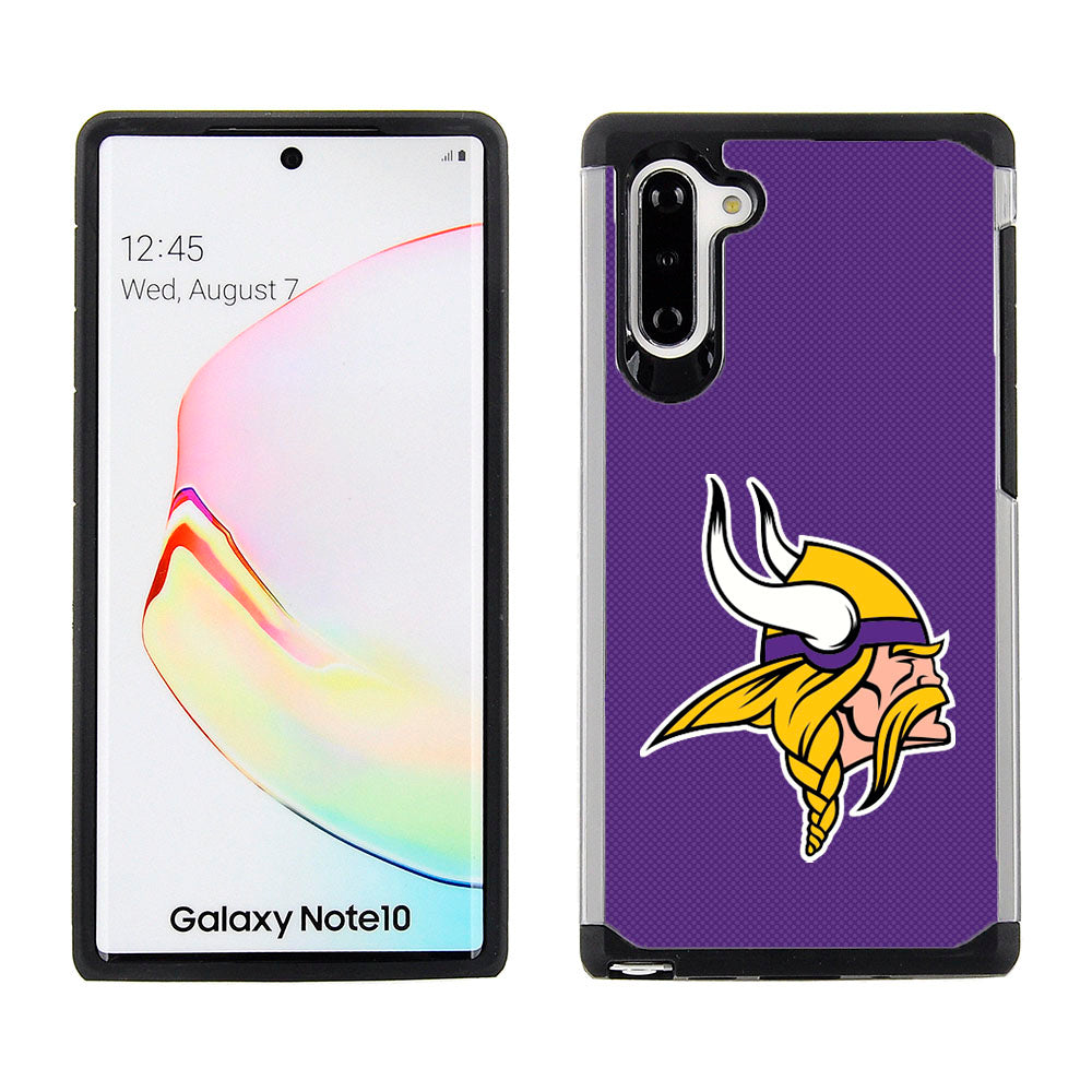 PBG NFL Minnesota Vikings Textured Case for Samsung Galaxy Note 10