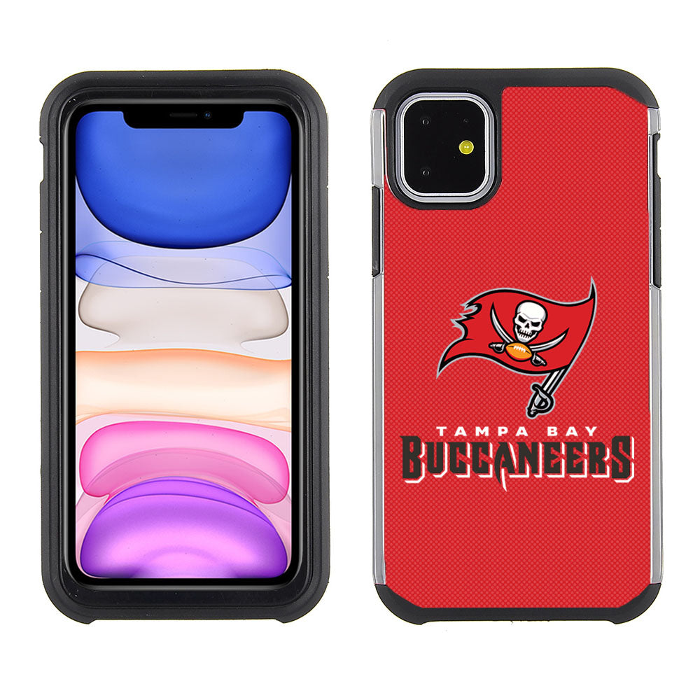 PBG NFL Tampa Bay Buccaneers Textured Case for Apple iPhone 11 & XR (6.1")