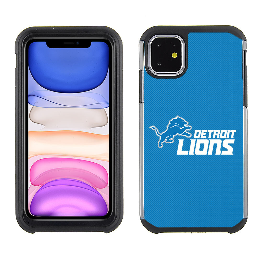 PBG NFL Detroit Lions Textured Case for Apple iPhone 11 & XR (6.1")