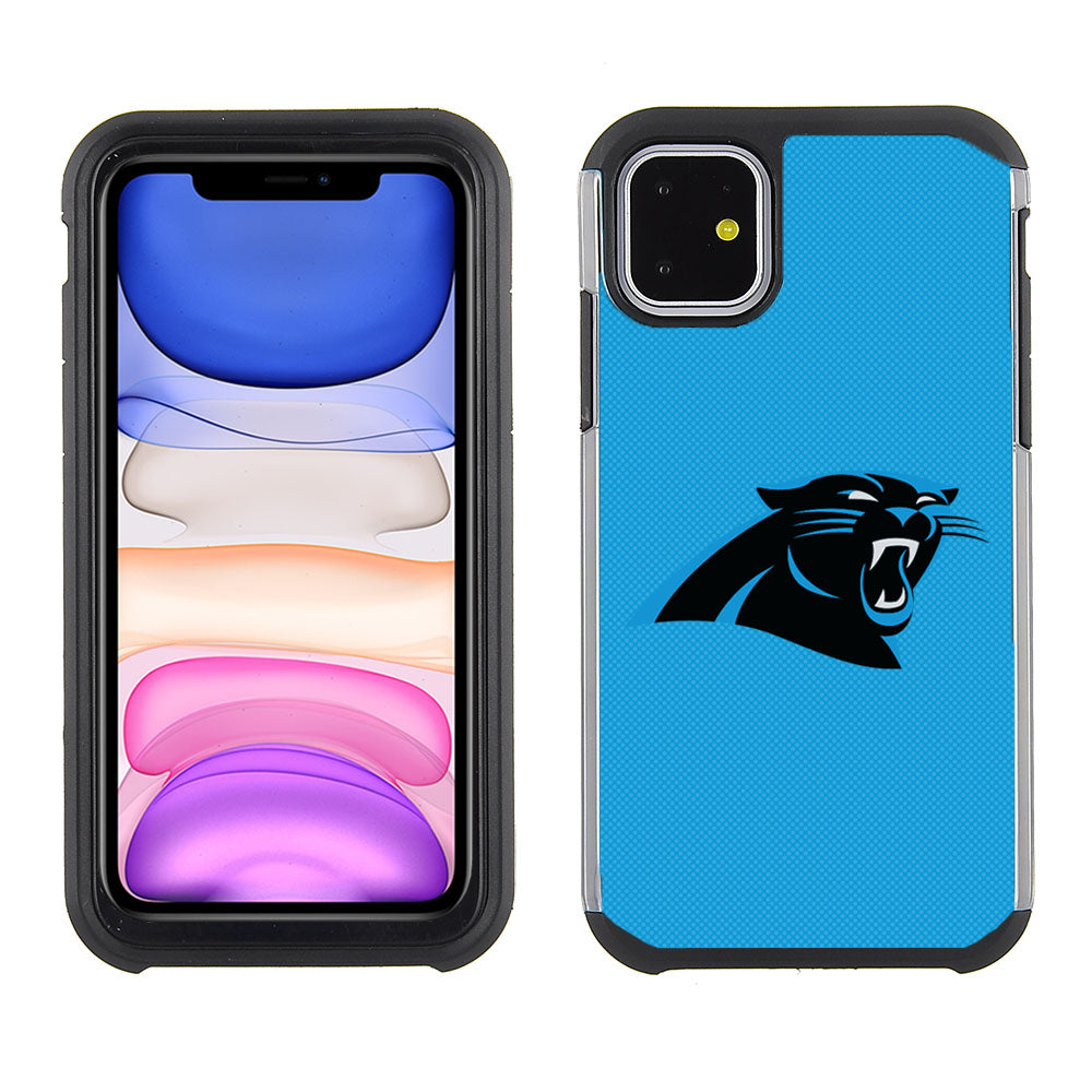PBG NFL Carolina Panthers Textured Case for iPhone 11 & XR (6.1")