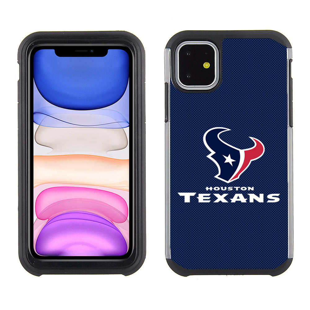 PBG NFL Houston Texans Textured Case for iPhone 11 & XR (6.1")