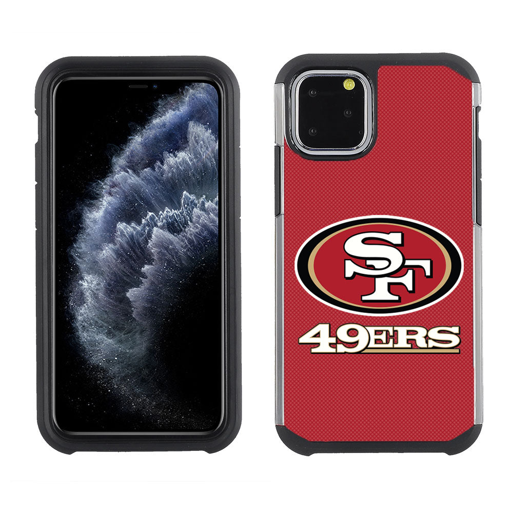 PBG NFL San Francisco 49ers Textured Case for iPhone 11 Pro, X & XS (5.8")