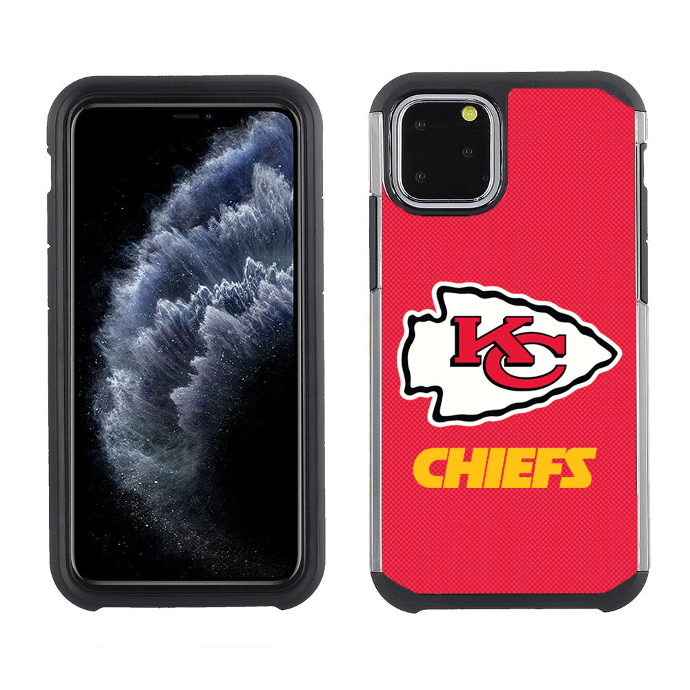 PBG NFL Kansas City Chiefs Textured Case for iPhone 11 Pro, X & XS (5.8")