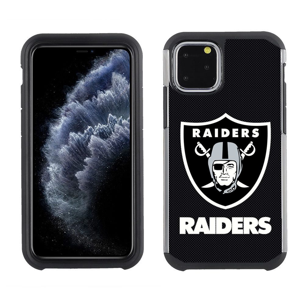 PBG NFL Las Vegas Raiders Textured Case for iPhone 11 Pro, X & XS (5.8")
