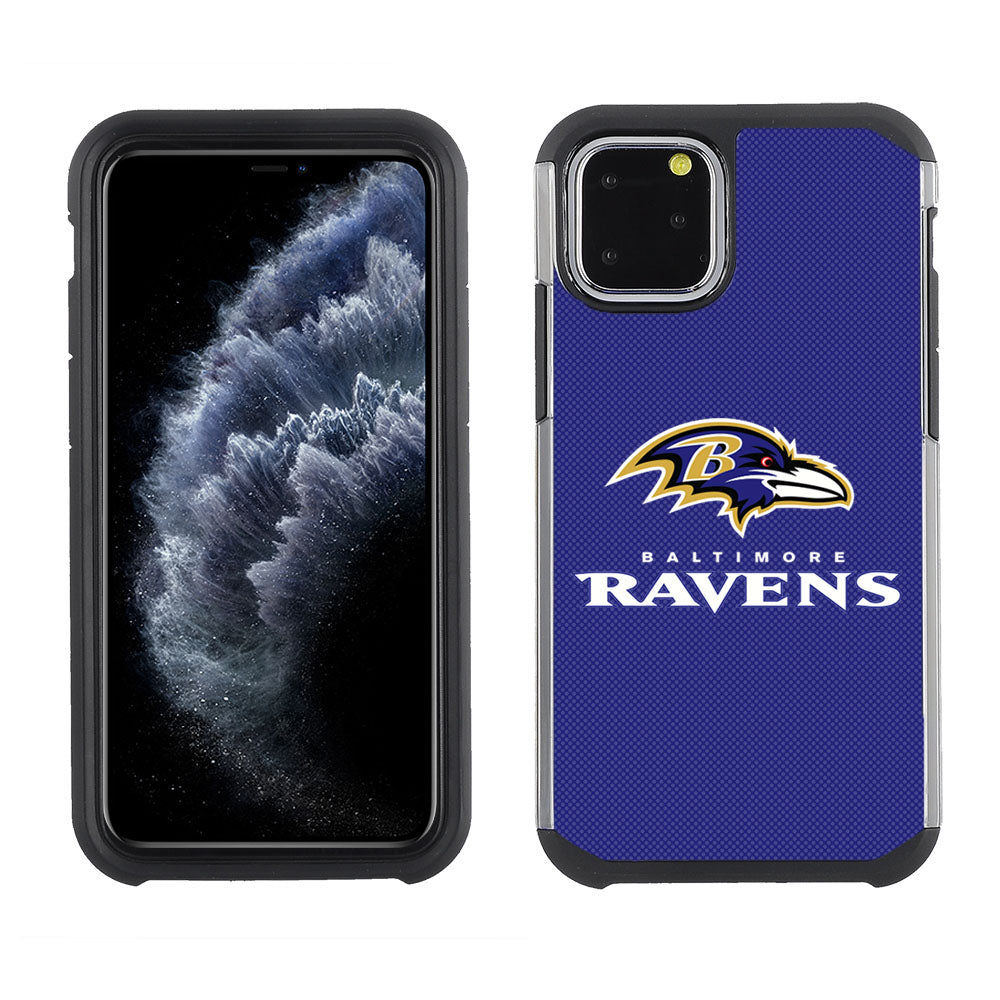 PBG NFL Baltimore Ravens Textured Case for iPhone 11 Pro, X & XS (5.8")