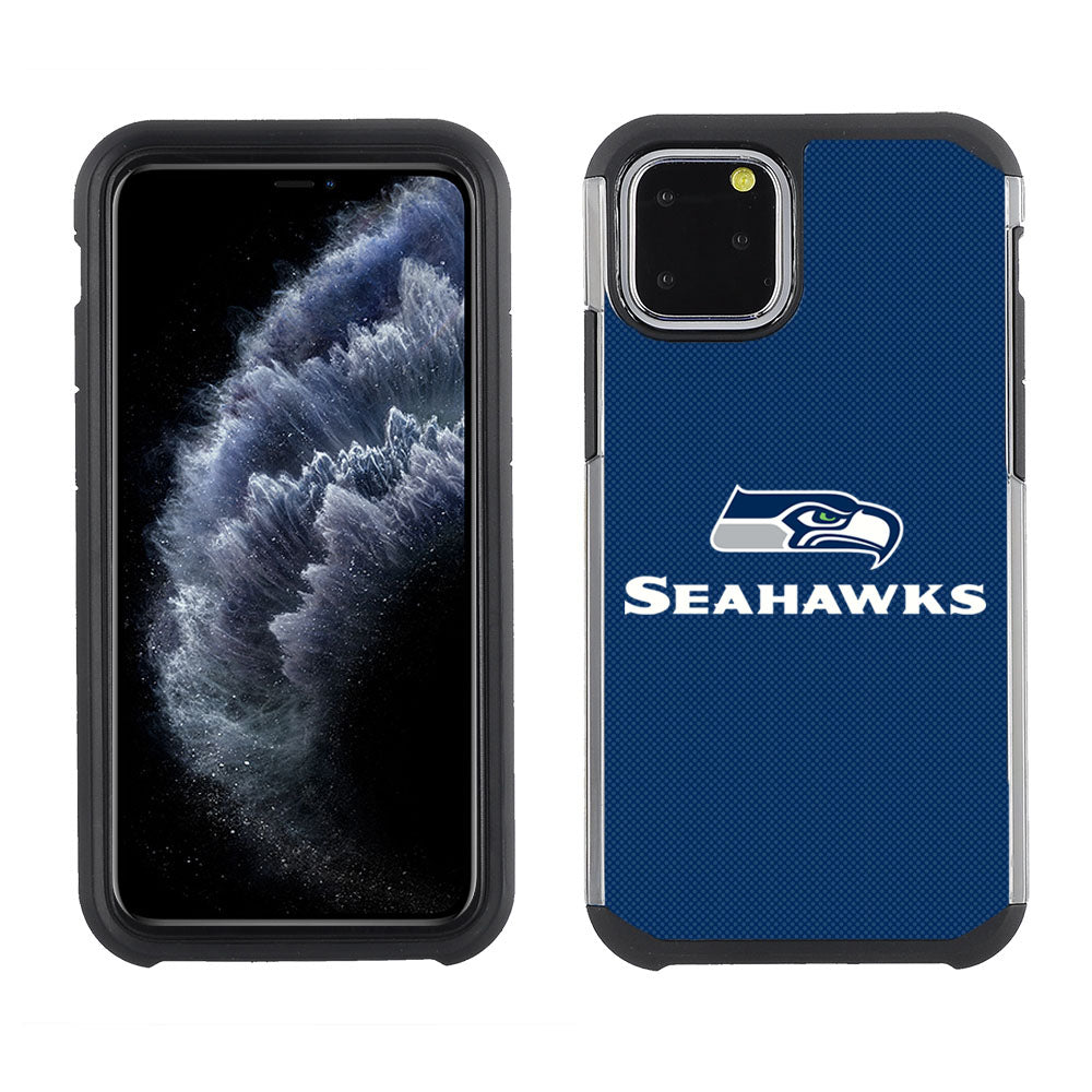 PBG NFL Seattle Seahawks Textured Case for iPhone 11 Pro, X & XS (5.8")