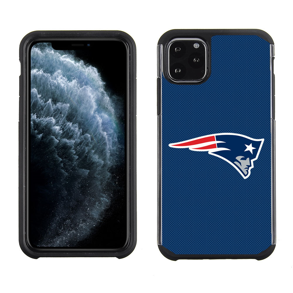 PBG NFL New England Patriots Textured Case for iPhone 11 Pro Max & XS Max (6.5")