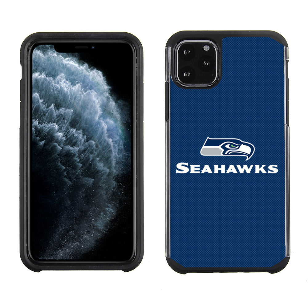 PBG NFL Seattle Seahawks Textured Case for iPhone 11 Pro Max & XS Max (6.5")