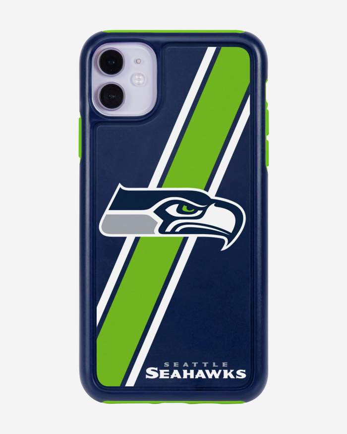 FOCO NFL Seattle Seahawks Dual Hybrid Impact Case For iPhone 11 & XR (6.1")