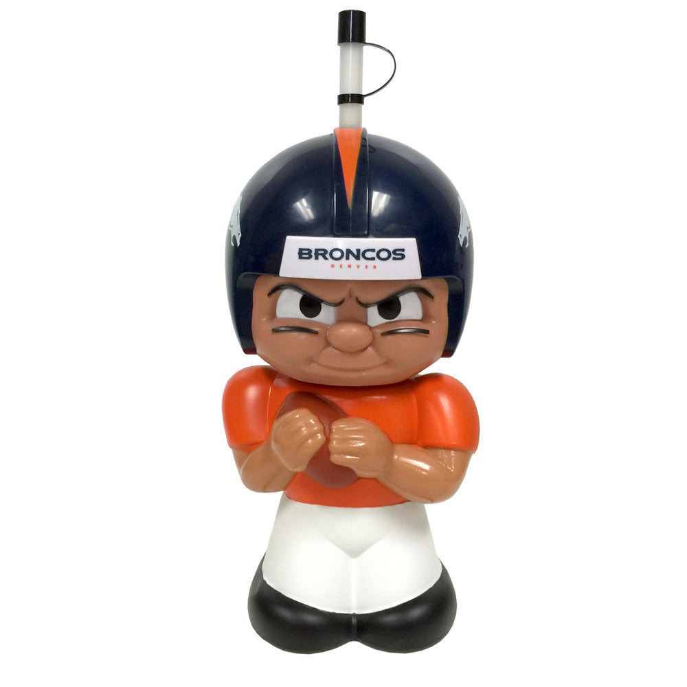 TM NFL Denver Broncos Big Sip 3D H2O Quarterback Bottle 16 oz 5"x10"