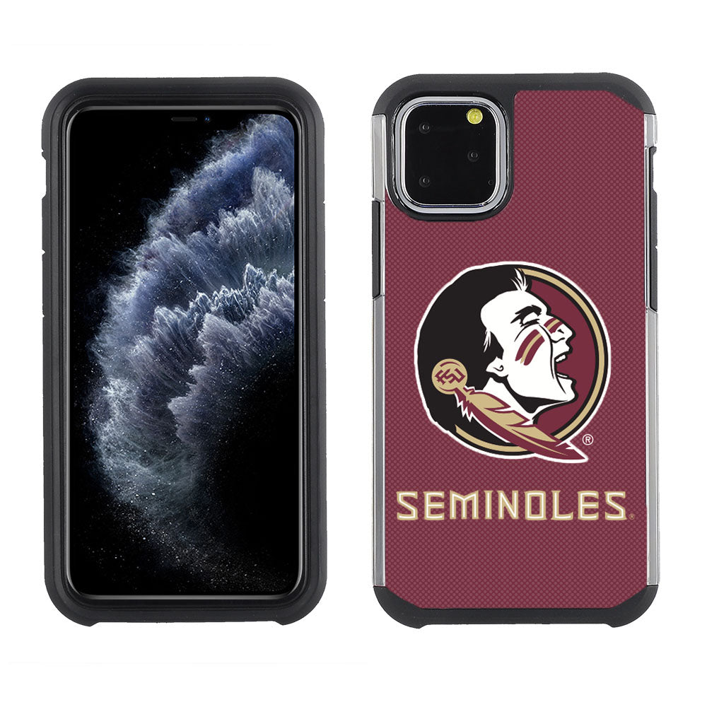 PBG NCAA Florida State Seminoles Textured for Apple iPhone 11 Pro, X & XS (5.8")